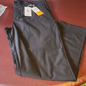 Hisdern Men's Black Dress Pants